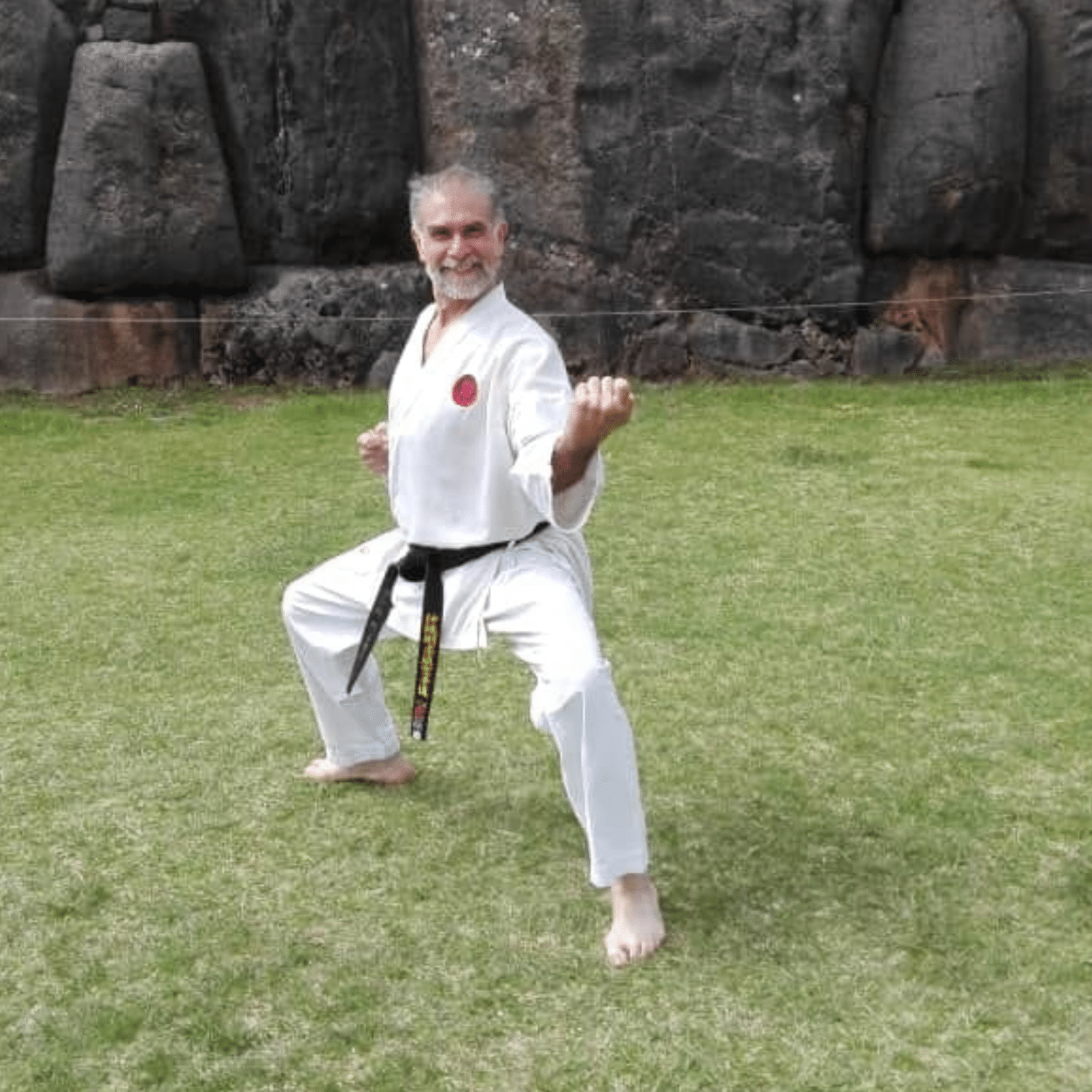 el sensei Luis Huncal